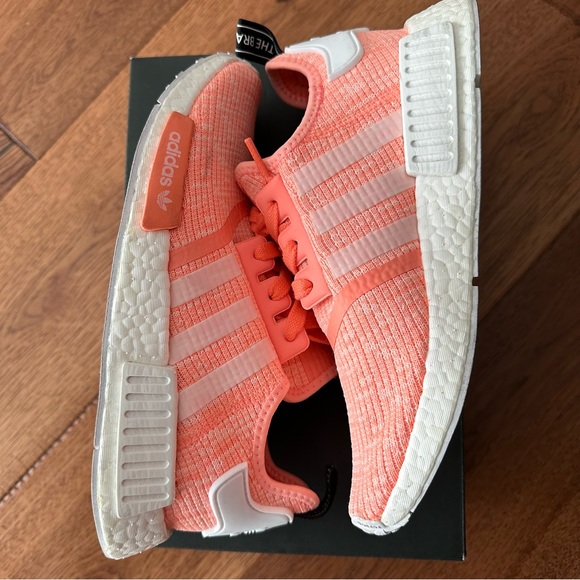 51. ADIDAS NMD R1 SUNGLOW BY3034 // WOMAN’S SIZE 8 - Picture 14 of 15